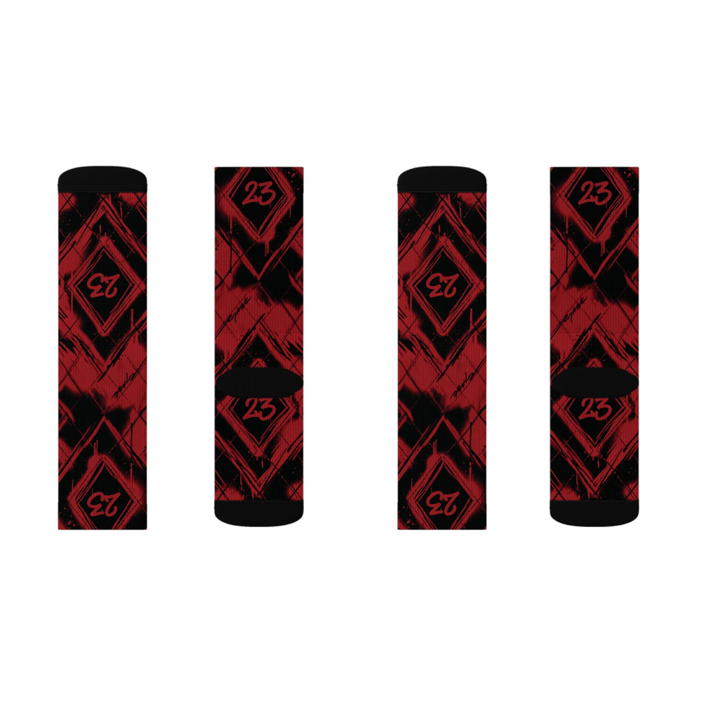 Matching Socks for Jordan 12 Retro Flu Game 2016 Inspired Design