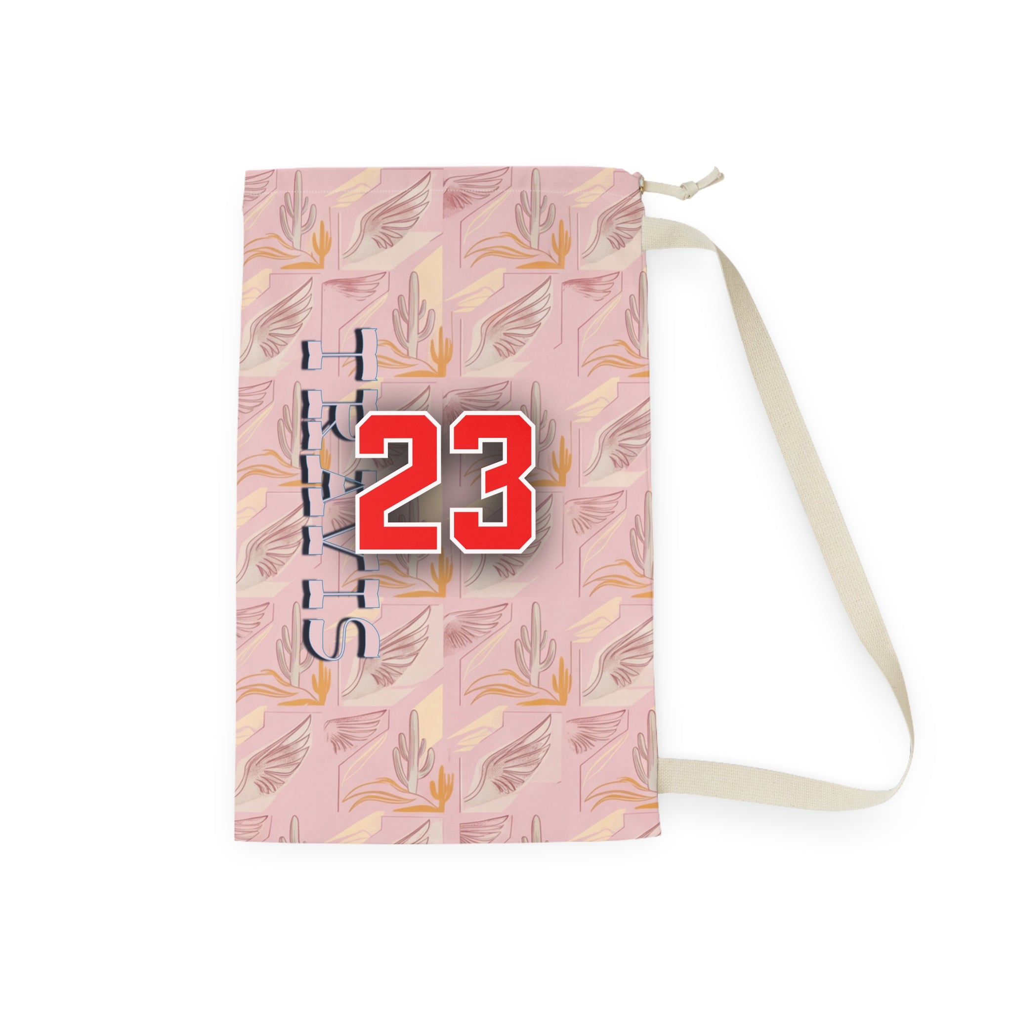 Travis Scott x Jordan 1 Sail Tropical Pink inspired sneaker travel bag - My Matching Socks