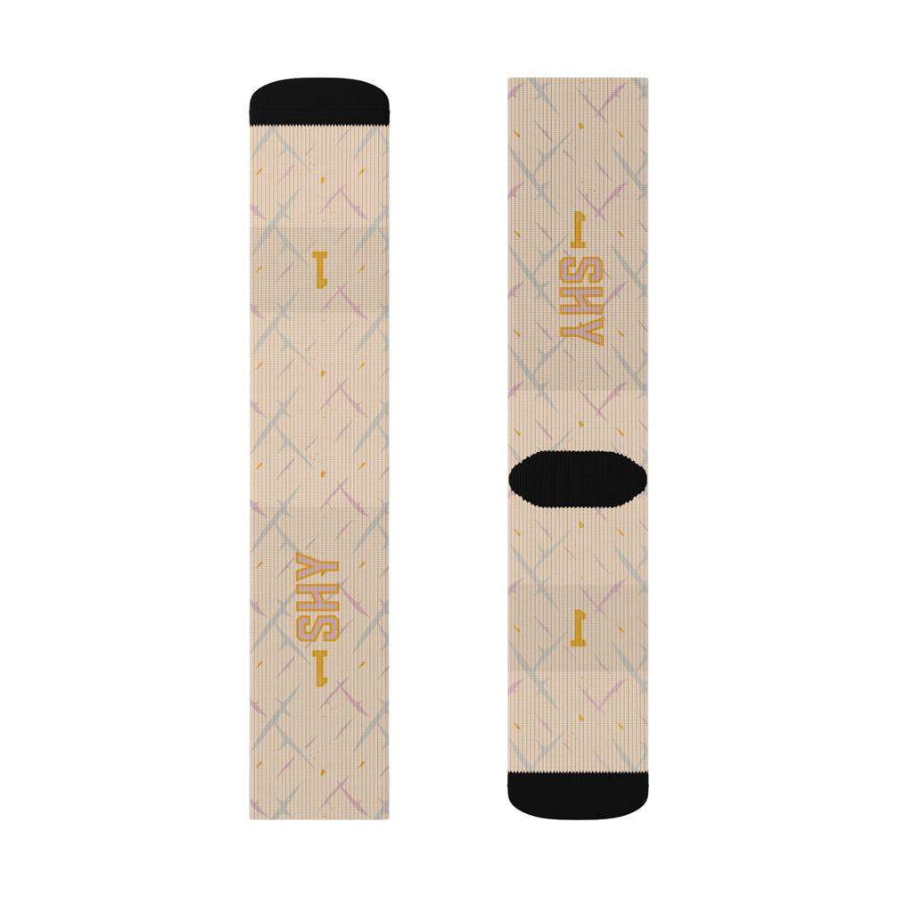 Matching Socks for Travis Scott x Jordan 1 Retro Low OG Shy Pink Inspired Design