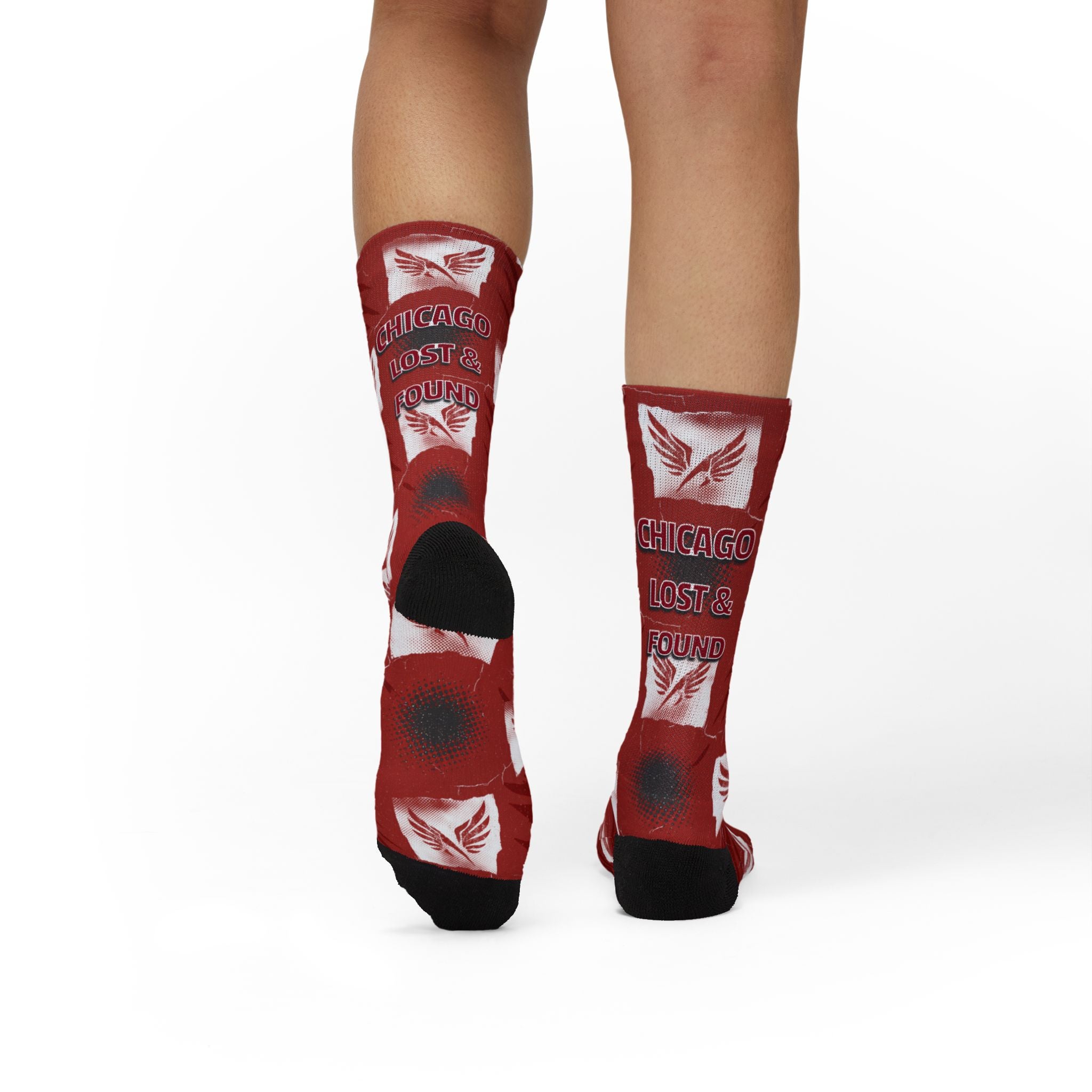 Nike Air Jordan 1 Retro High OG 'Chicago Lost & Found' Matching Socks
