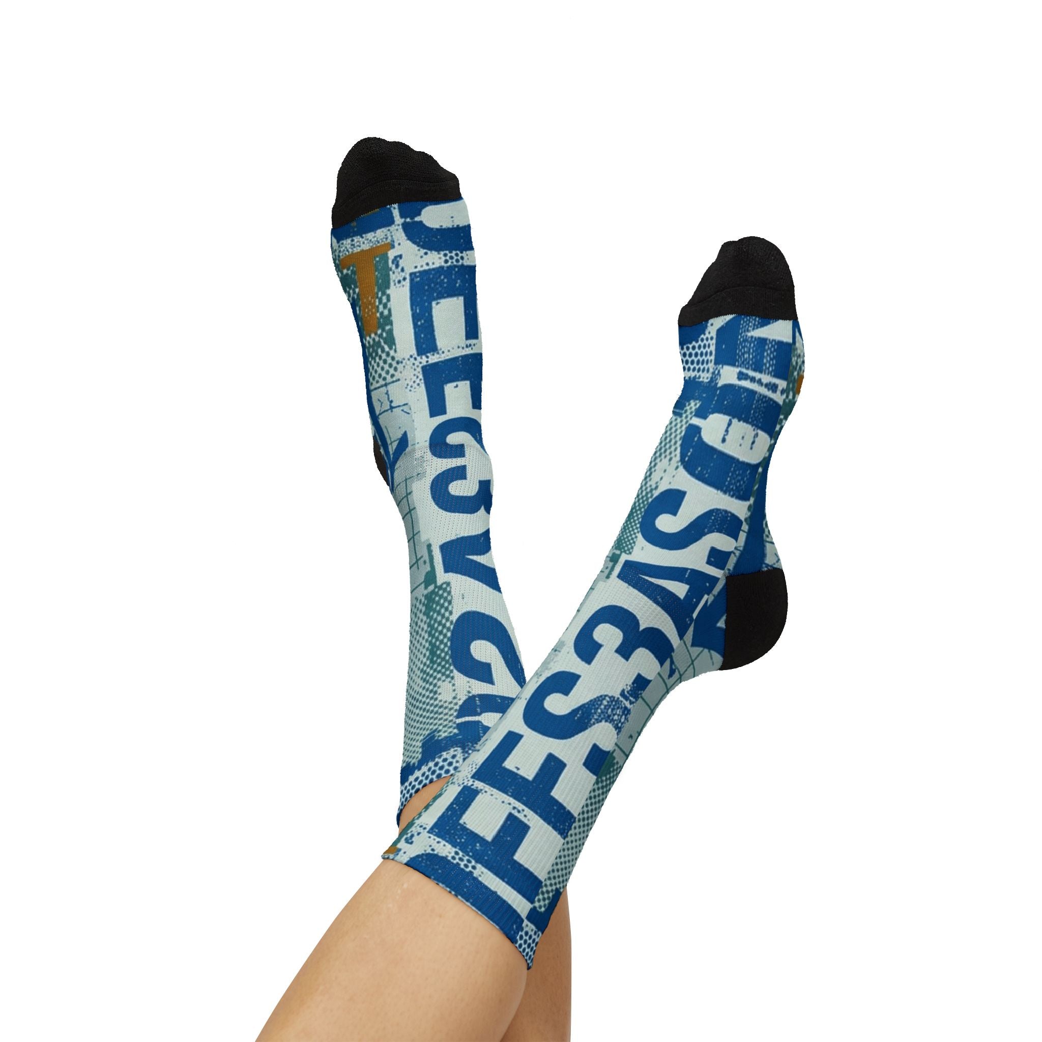 Socks to Match Jordan Tatum 4 Offseason Matching Crew Socks | Training Grind Basketball Streetwear Socks