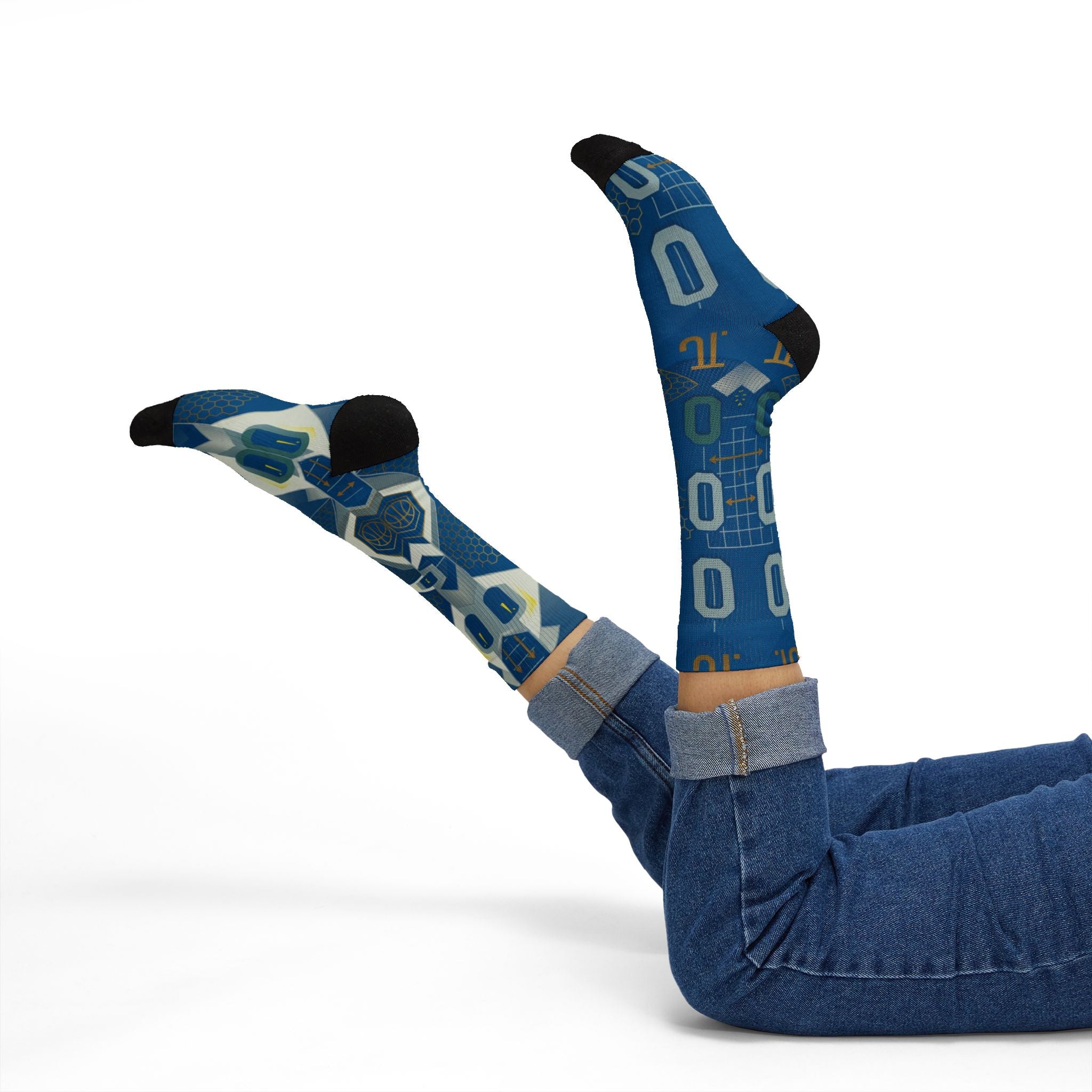 Socks to Match Jordan Tatum 4 Offseason Matching Crew Socks | Training Grind Basketball Streetwear Socks