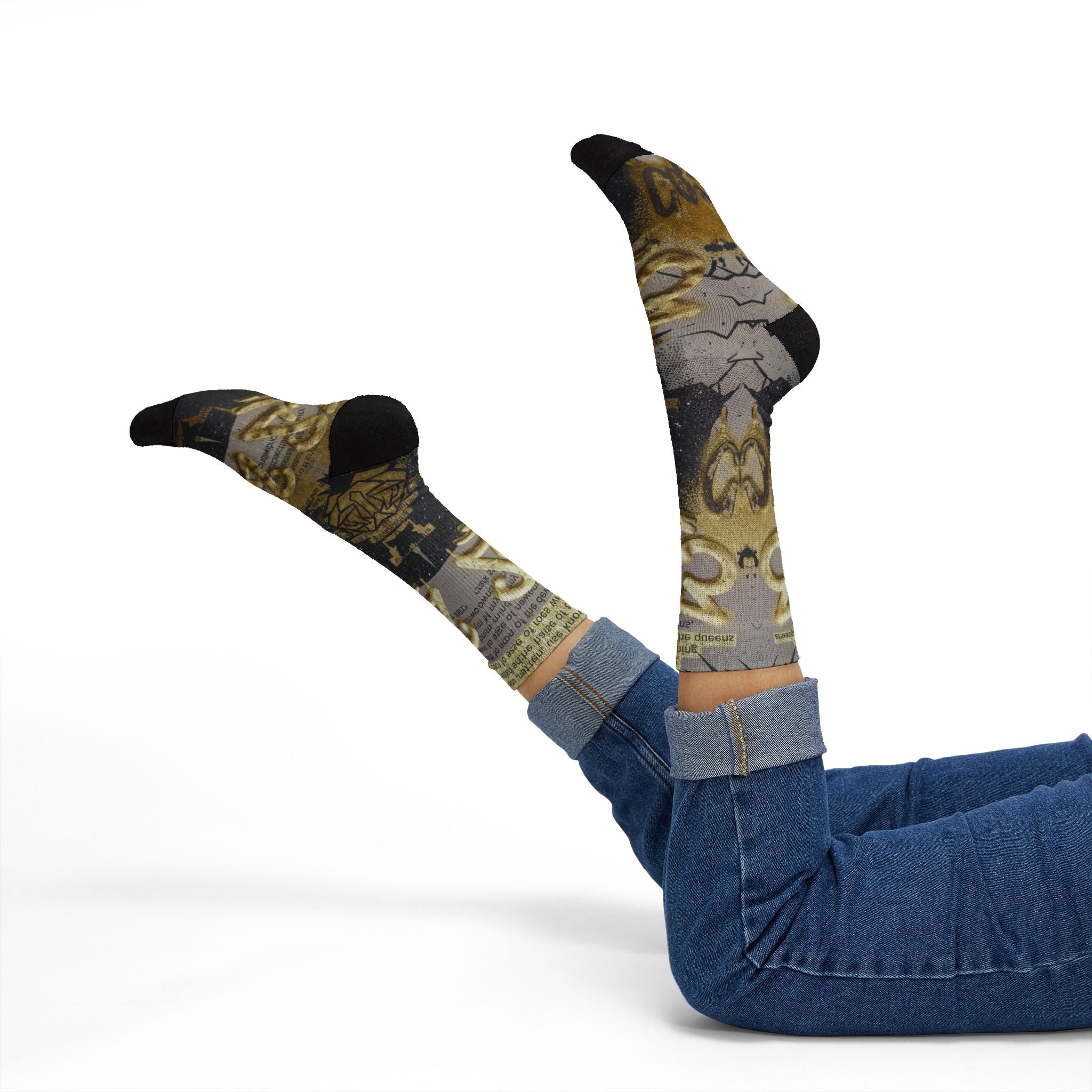 Socks to Match Jordan 3 Concrete Rose Matching Crew Socks | Queens Urban Rose Streetwear
