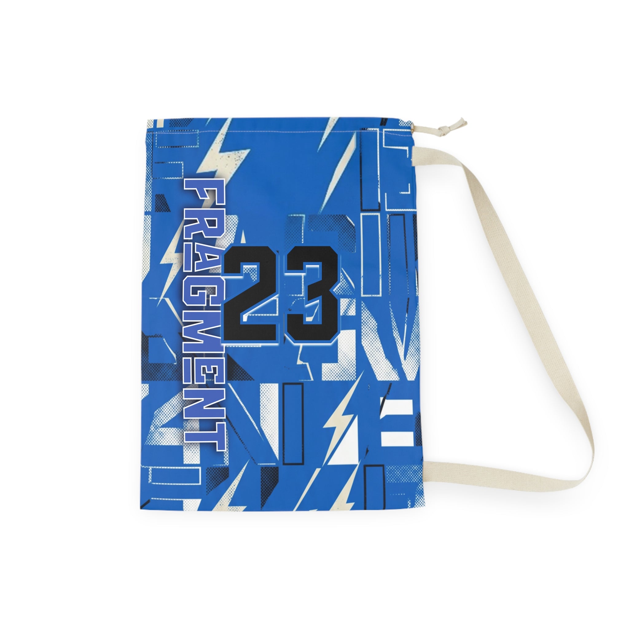 Matching Sneaker Travel Bag for Fragment Design Jordan 1 Low OG Sail Military Blue Inspired Design