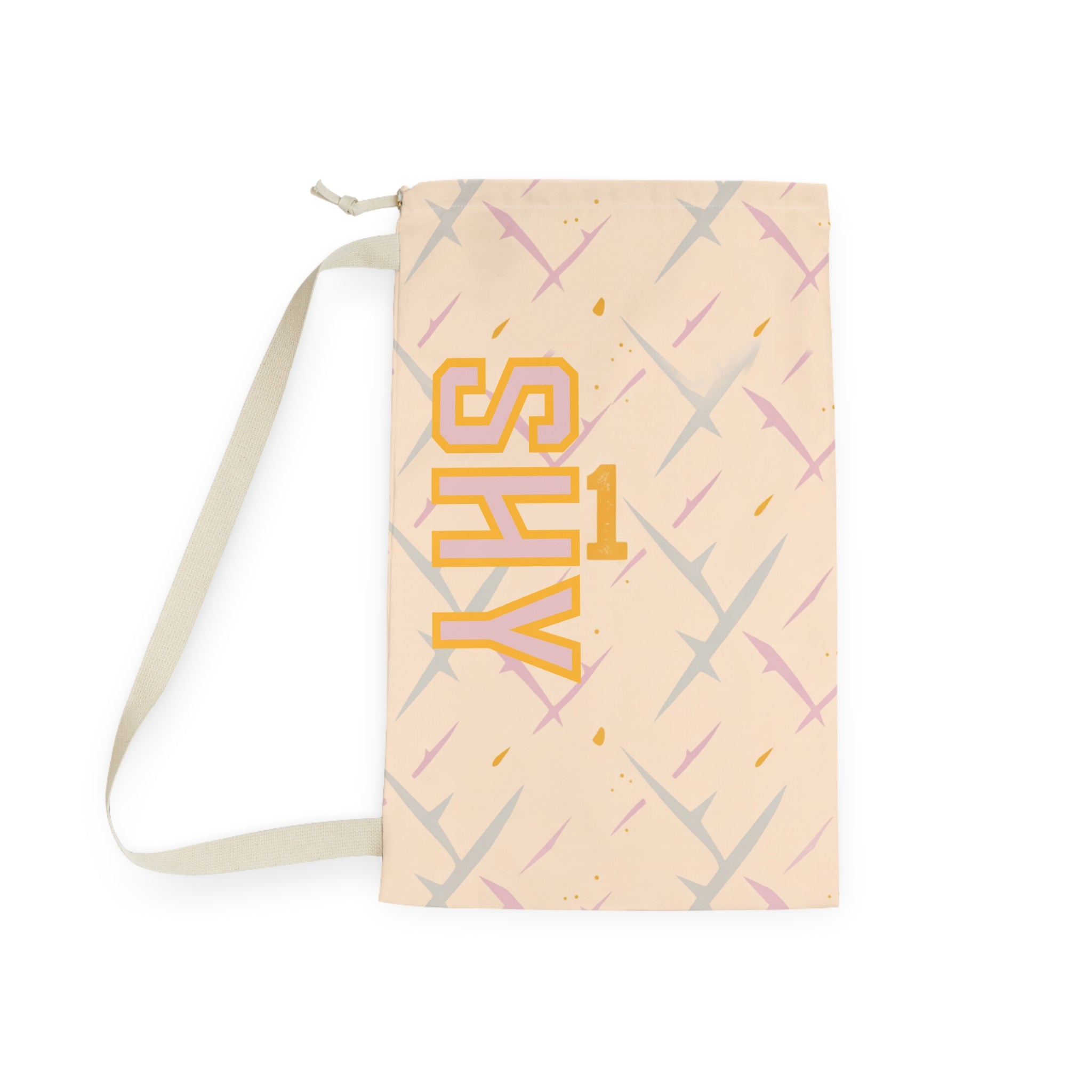 Matching sneaker bag for Shy Pink inspired streetwear outfit - My Matching Socks