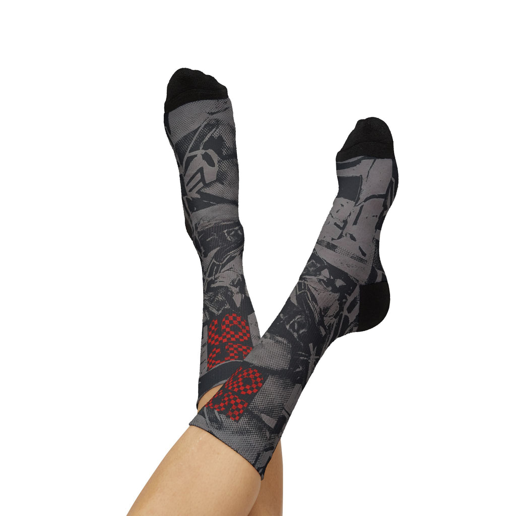 Socks to match Air Max 95 Greedy Matching Crew Socks | Chaotic Collector Streetwear Mashup
