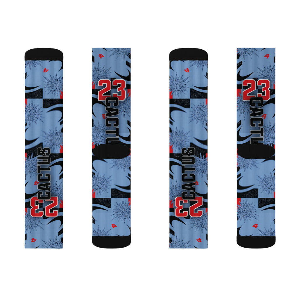 Matching Socks for Travis Scott x Jordan 4 Retro Cactus Jack Inspired Design