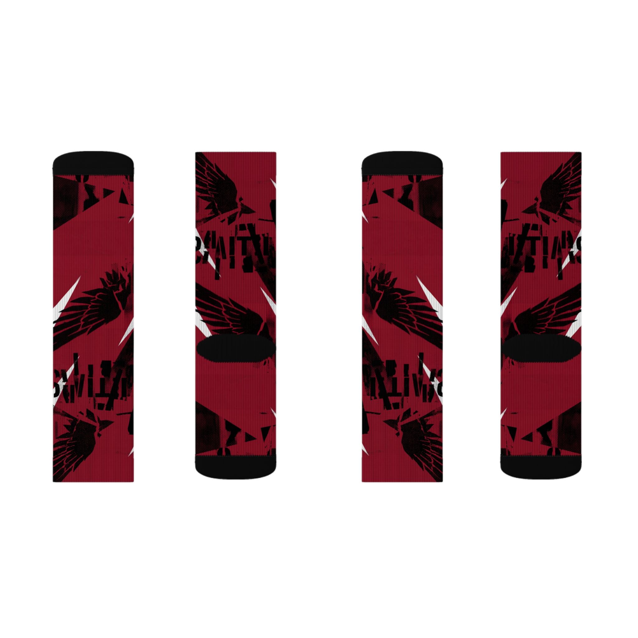Jordan 1 Retro Low OG Banned 2026 matching Crew Socks | Crimson Red Basketball Streetwear