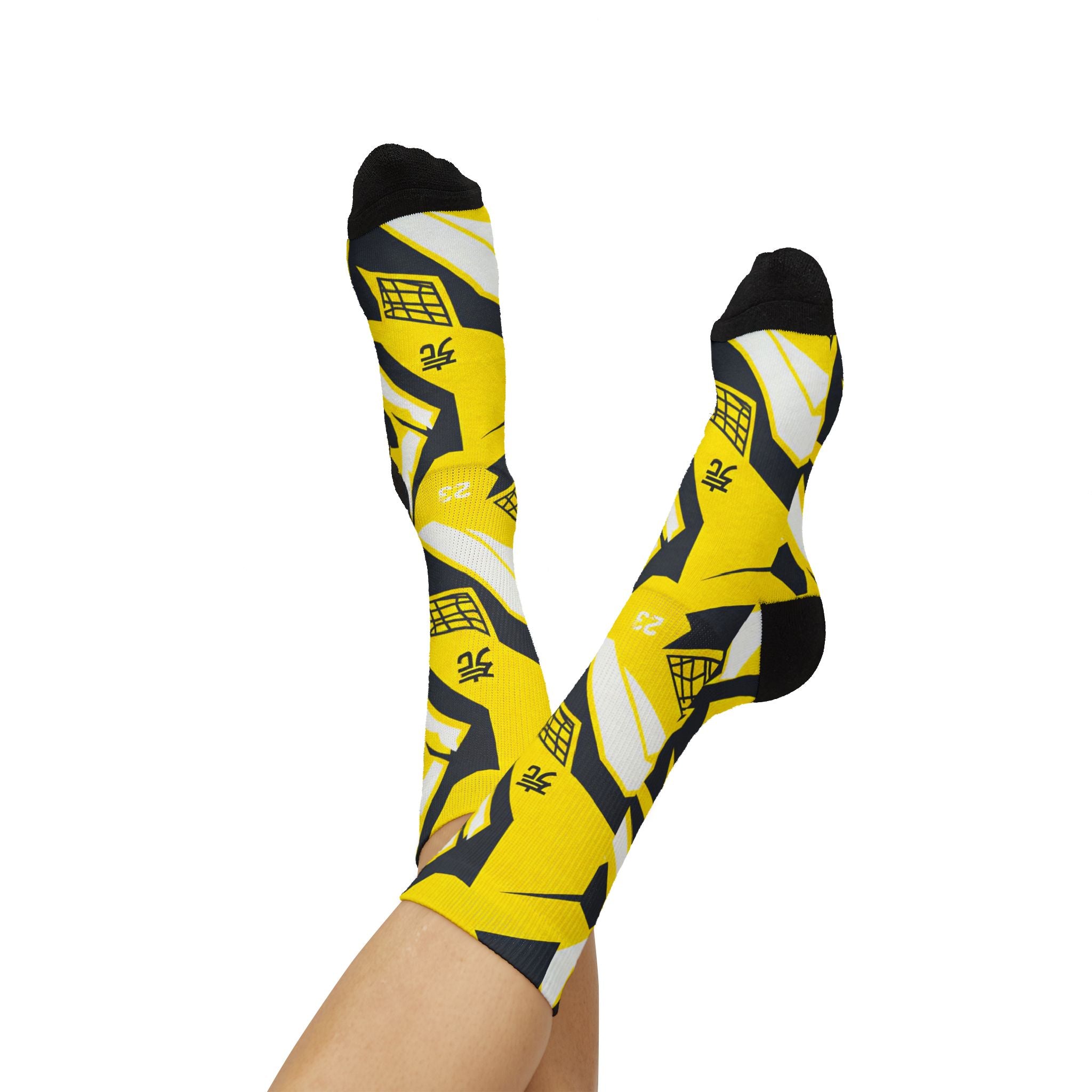 Air Jordan 5 Retro Tokyo T23 matching socks | Abstract Sublimation Athletic Crew Socks