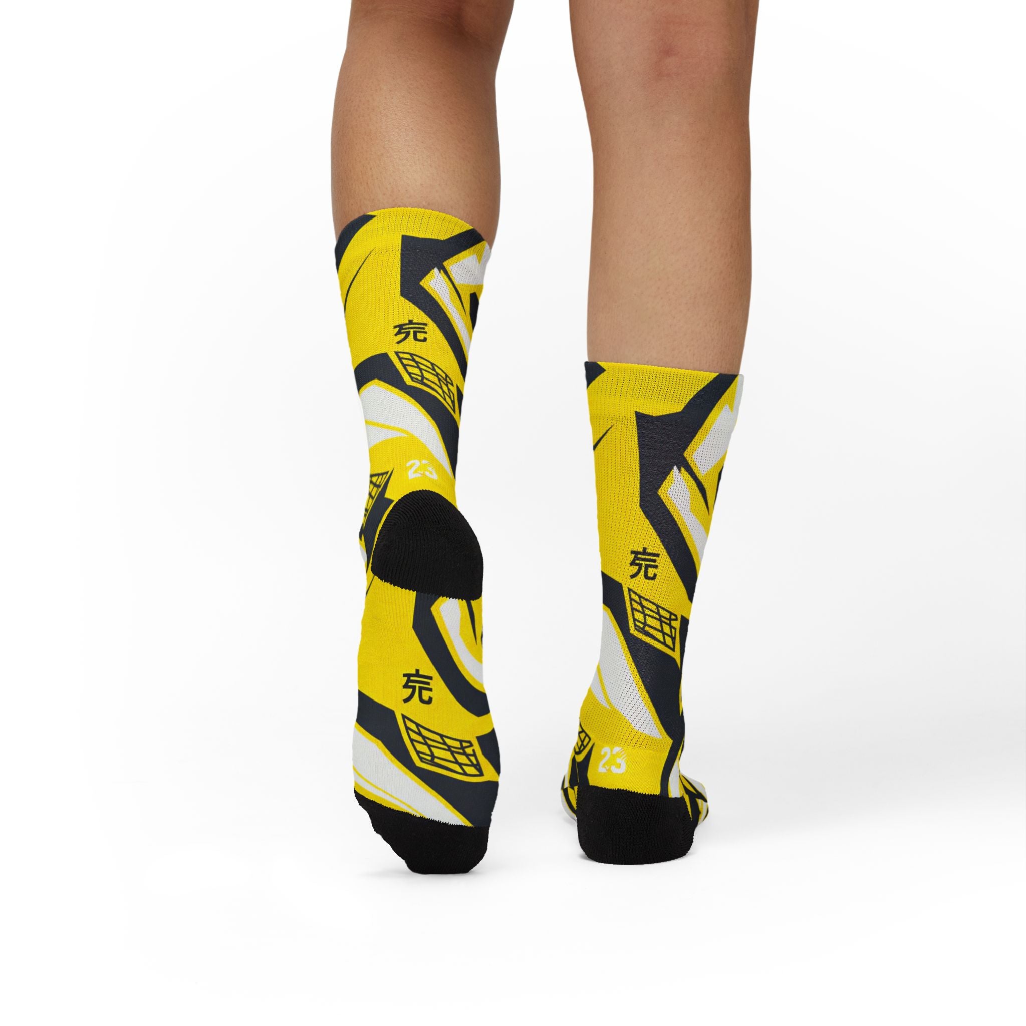 Air Jordan 5 Retro Tokyo T23 matching socks | Abstract Sublimation Athletic Crew Socks