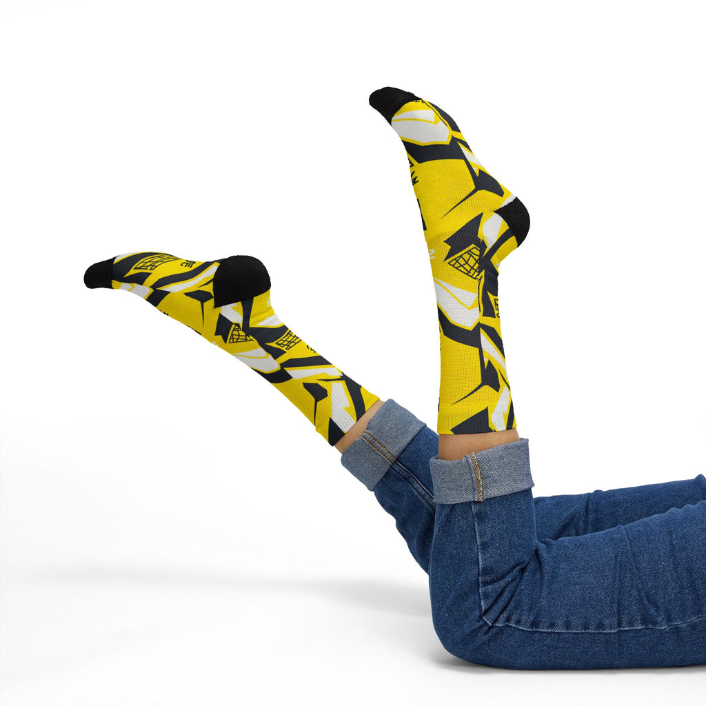 Air Jordan 5 Retro Tokyo T23 matching socks | Abstract Sublimation Athletic Crew Socks