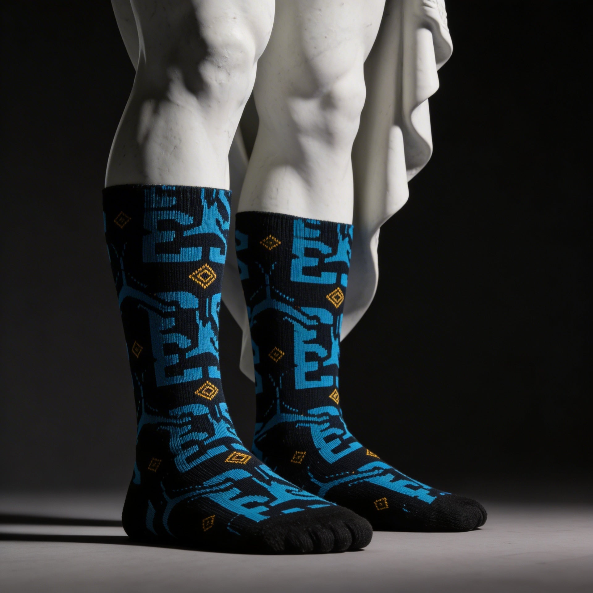 Jordan 11 Gamma matching socks for electric blue sneaker outfits - My Matching Socks