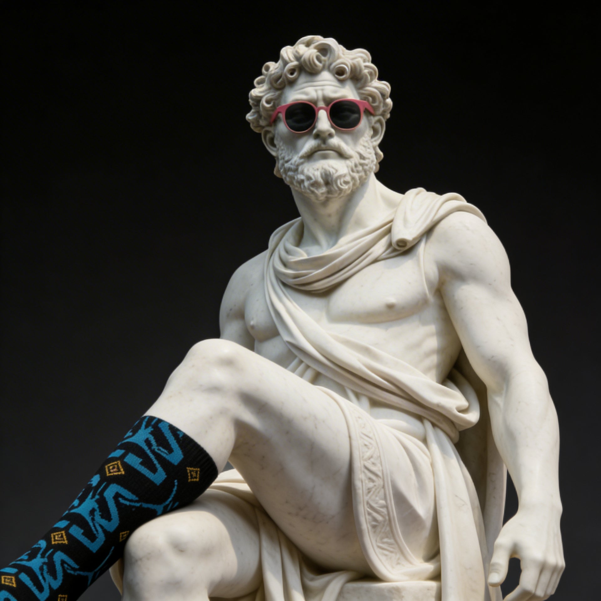Midnight navy crew socks inspired by Jordan 11 Gamma sneakers - My Matching Socks