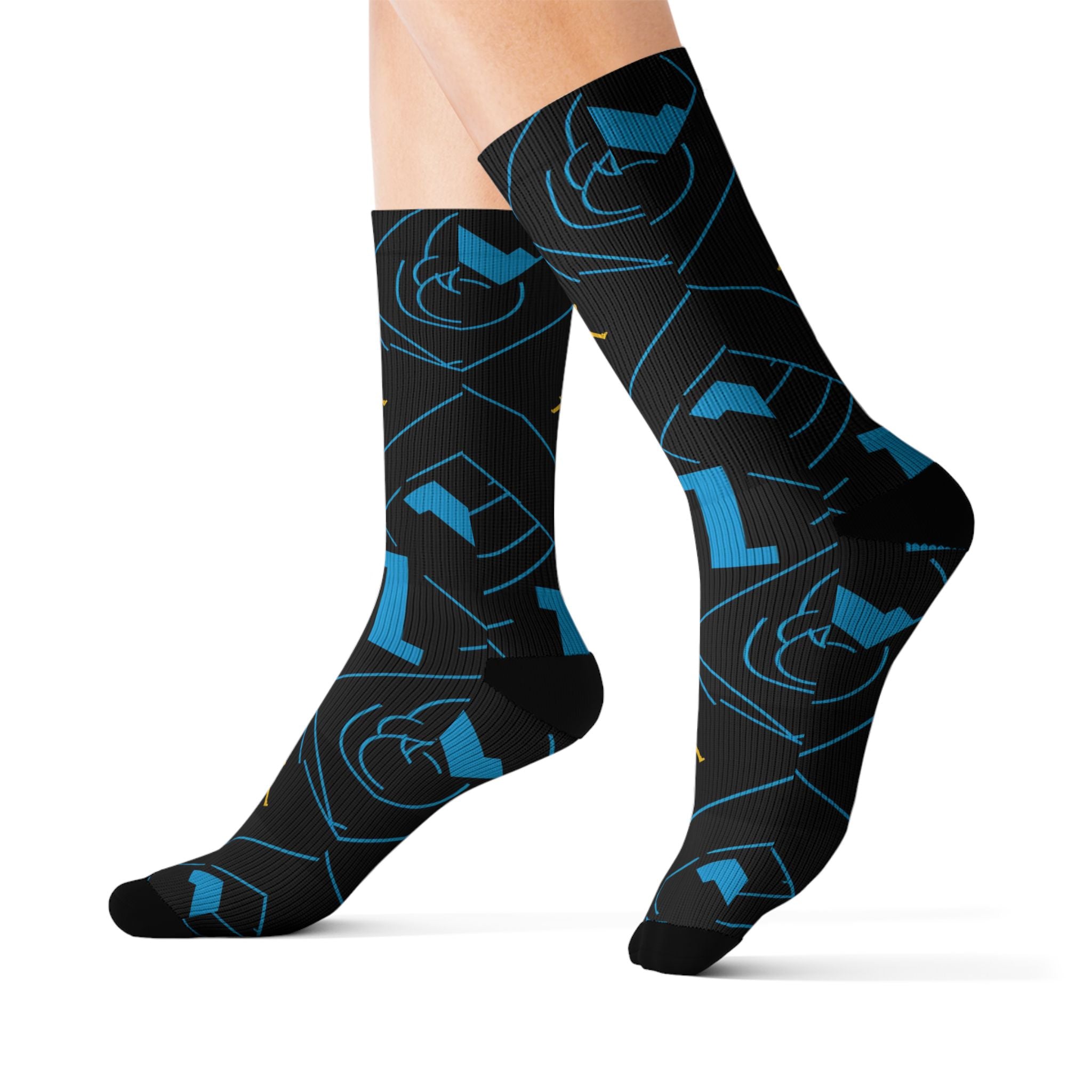 Air Jordan 11 Gamma matching socks with premium crew sock mockup - My Matching Socks