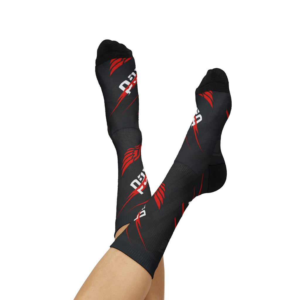 Jordan Air Jordan 6 Retro Infrared Salesman inspired Socks | Sublimation Crew Socks
