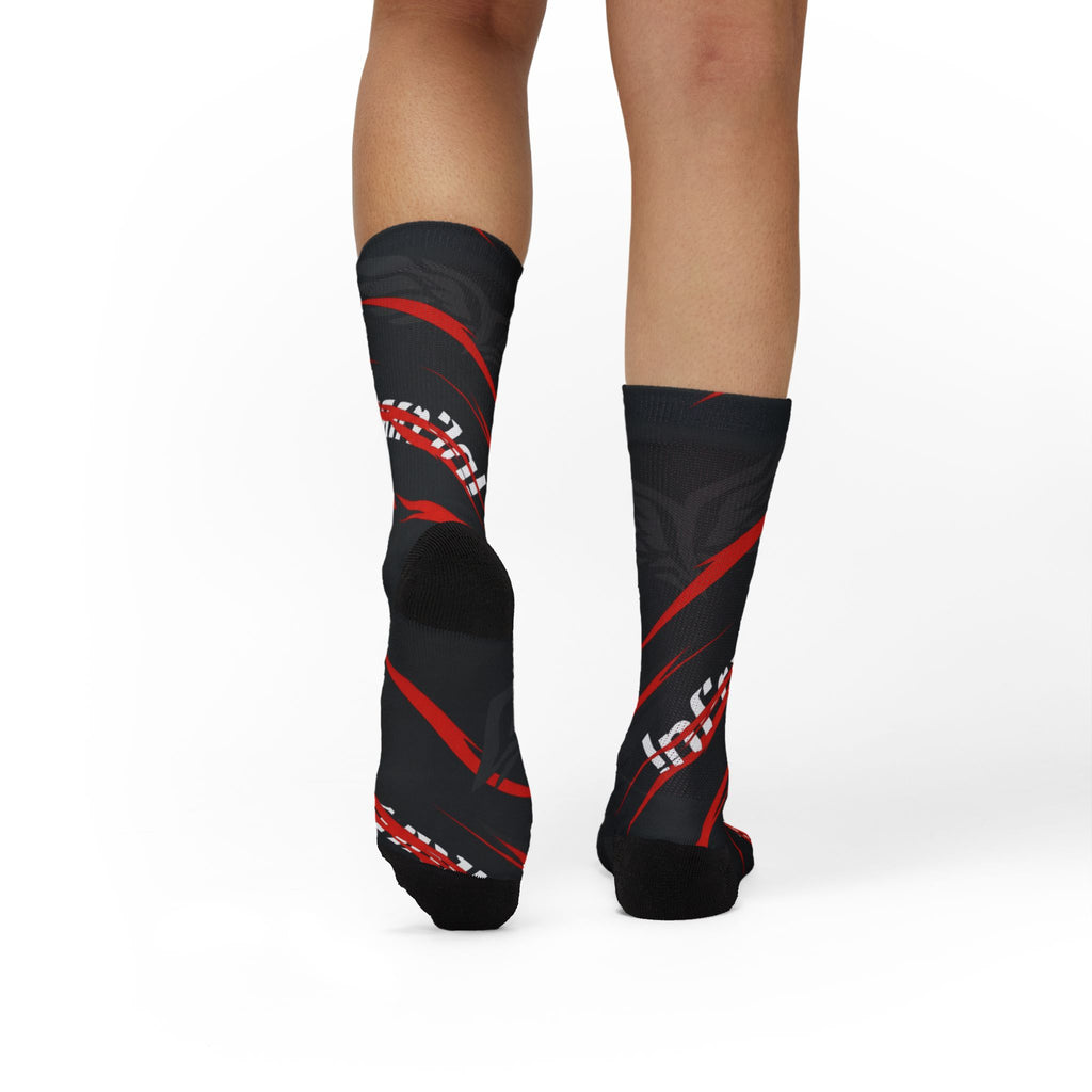 Jordan Air Jordan 6 Retro Infrared Salesman inspired Socks | Sublimation Crew Socks