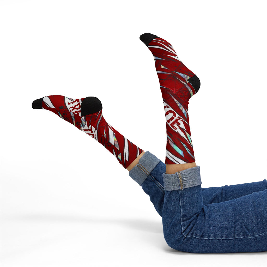Jordan 13 Retro GS 'True Red' matching Crew Socks | Championship Panther Energy Basketball Streetwear