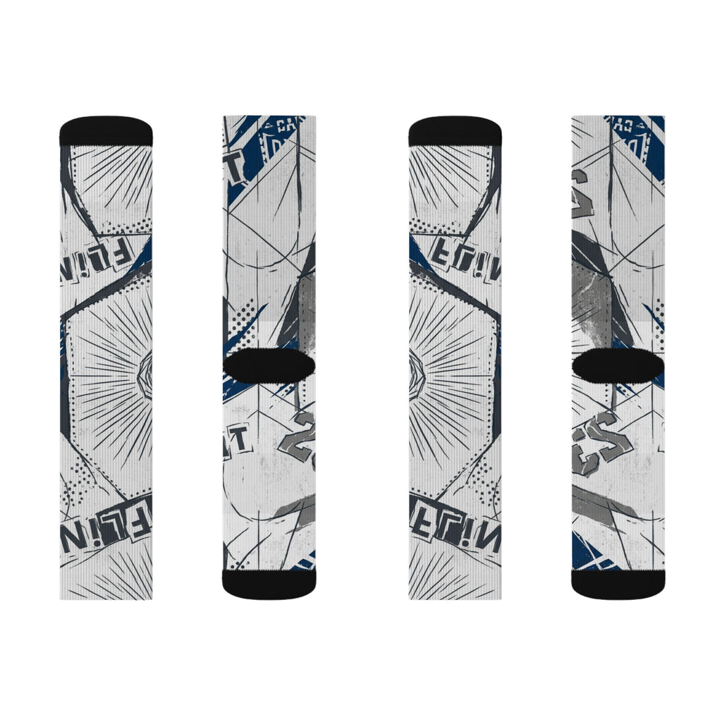 Jordan 9 Retro 'Flint Grey' 2026 matching Crew Socks | Premium Championship Heritage Streetwear