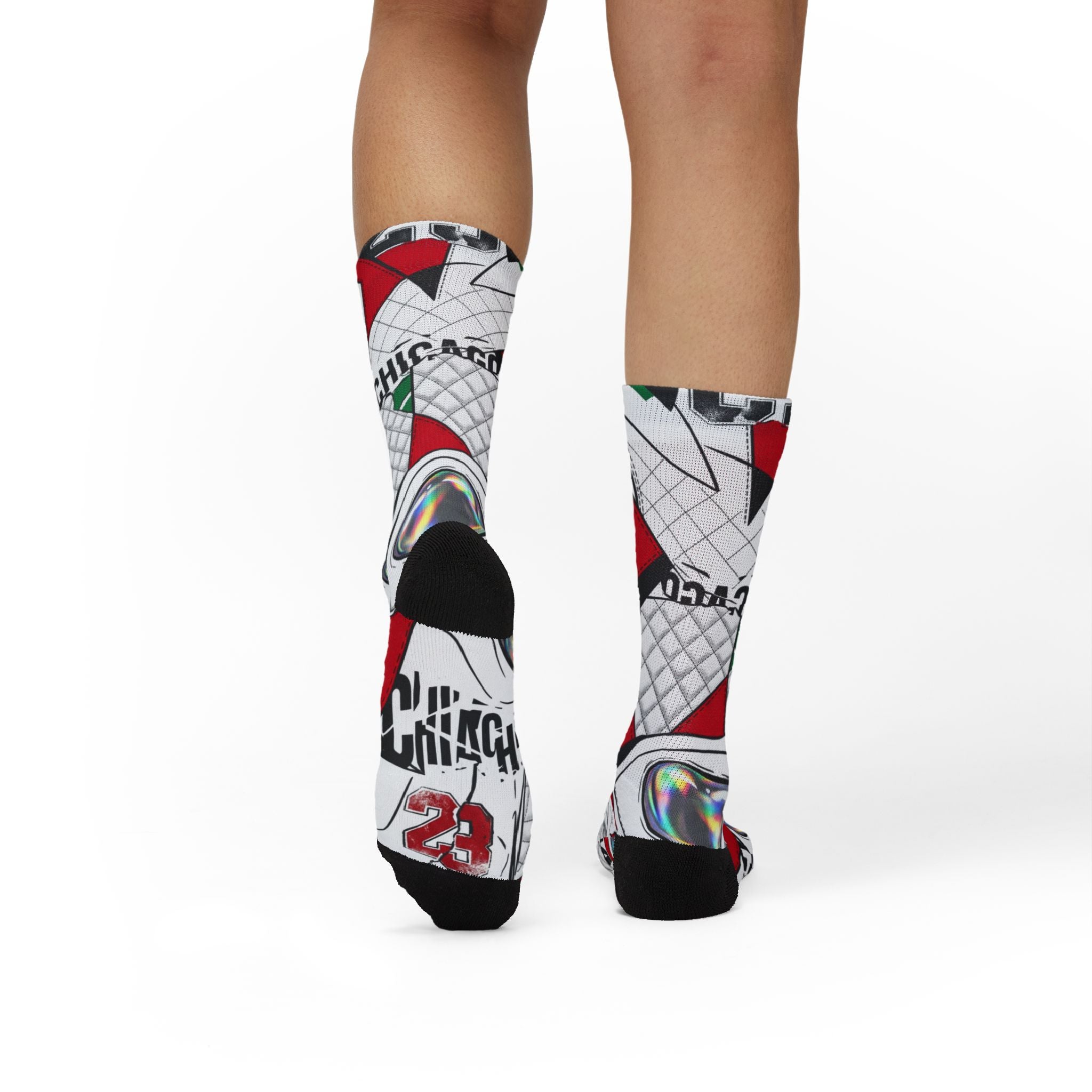Jordan 13 Retro Chicago 2026 matching Crew Socks | Last Dance Championship Legacy Bulls Inspired Premium Basketball Streetwear