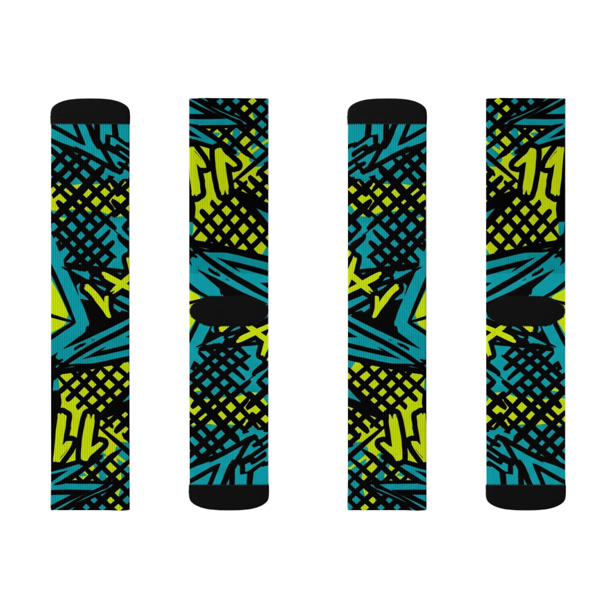 Nike Air Jordan 11 Gamma matching Crew Socks | Electric Blue Streetwear Basketball Collector Gift