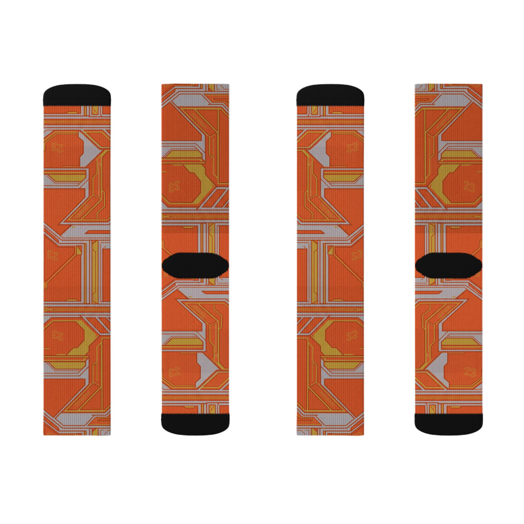 Nike LeBron 23 Shoe Bag Matching Crew Socks | Premium Orange Equipment Basketball Streetwear