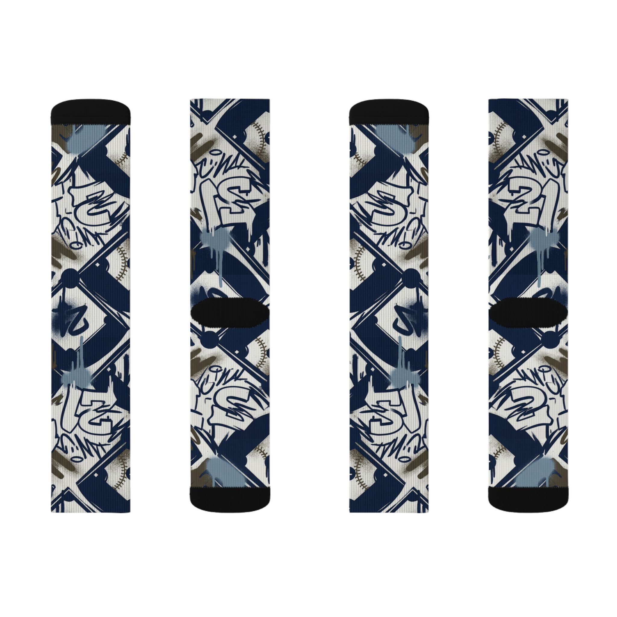 Nike Air Diamond Turf 2 Royals Matching Crew Socks | Deion Sanders Inspired Navy Baseball Heritage Streetwear