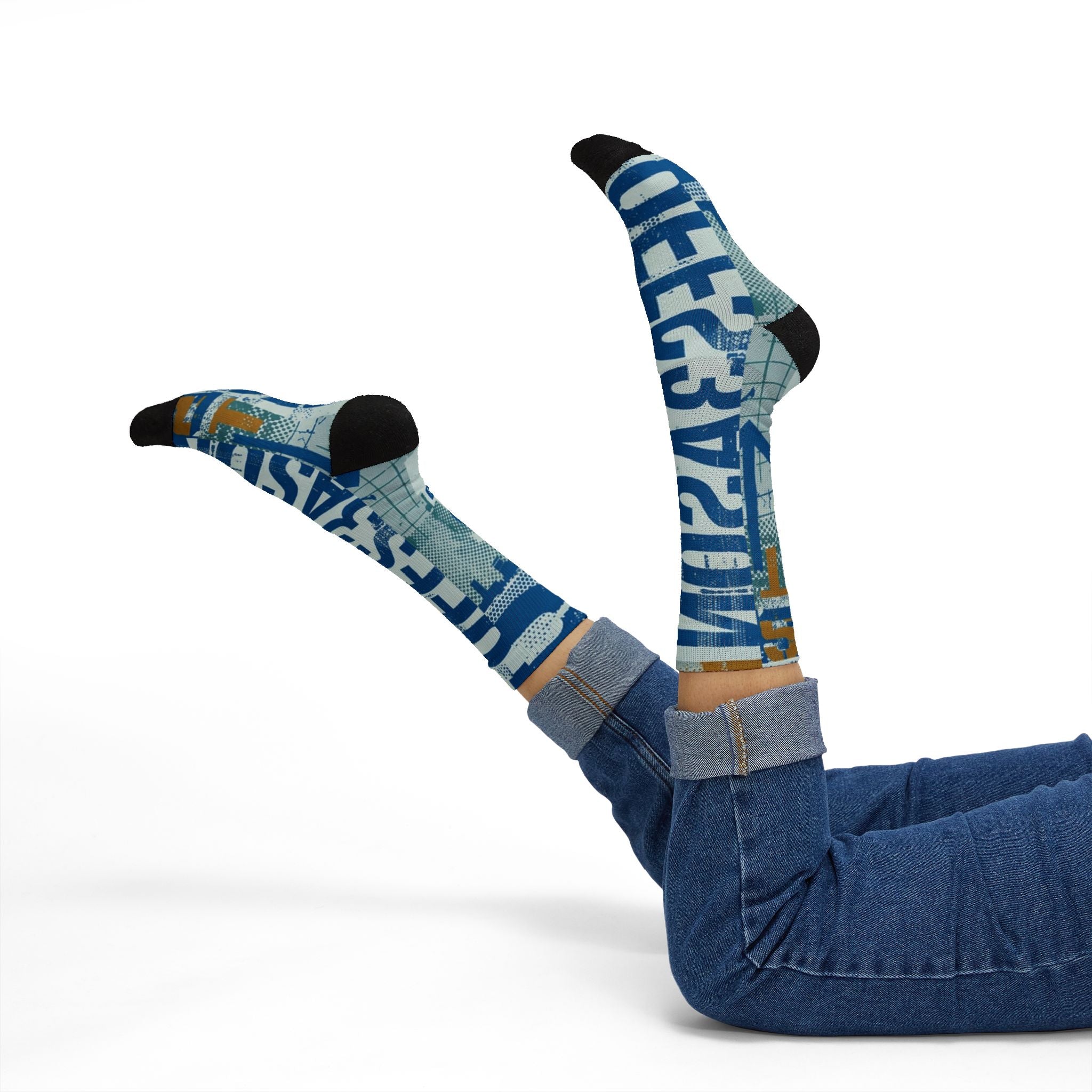 Jordan Tatum 4 Offseason Matching Crew Socks | Training Grind Basketball Streetwear Socks