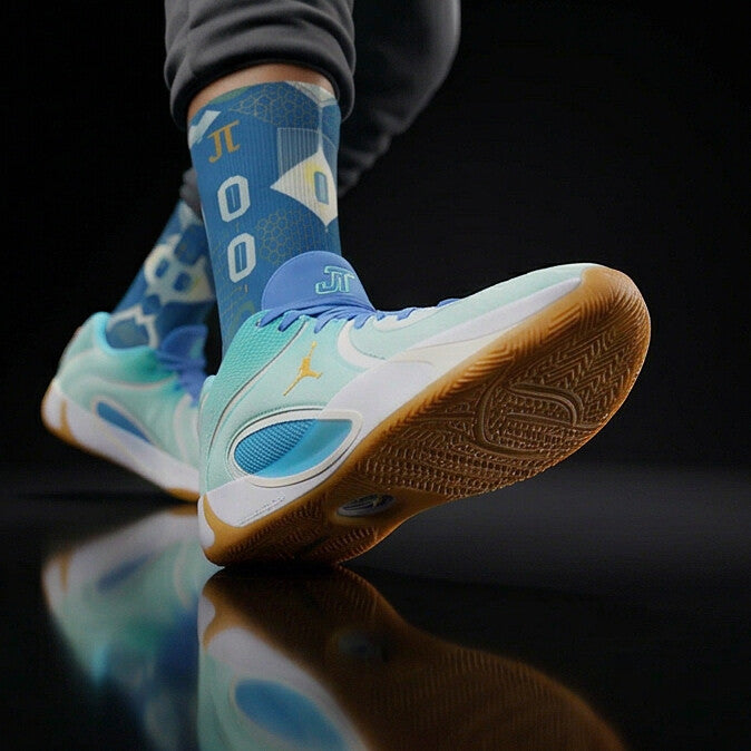 Jordan Tatum 4 Offseason Matching Crew Socks | Training Grind Basketball Streetwear Socks