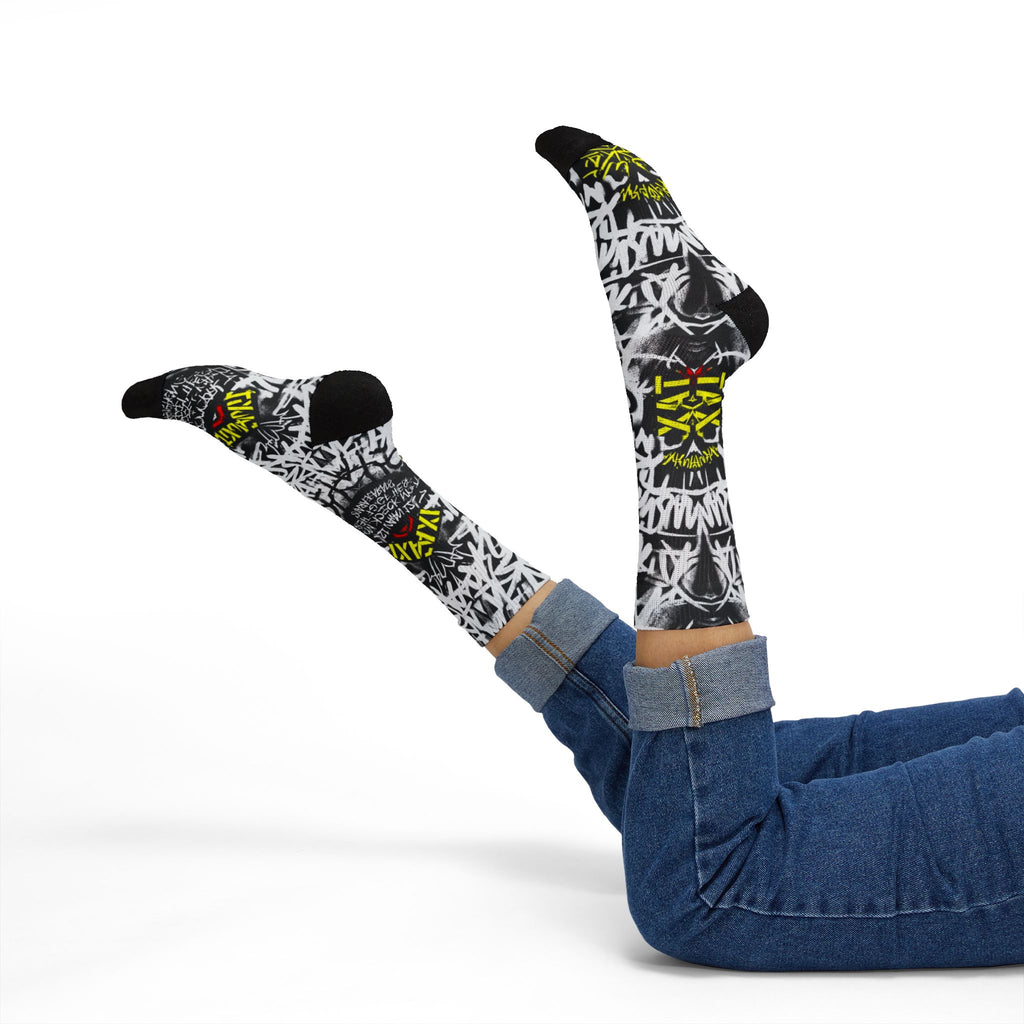 Jordan 12 Retro Taxi 2025 matching Crew Socks | MJ Championship Streetwear