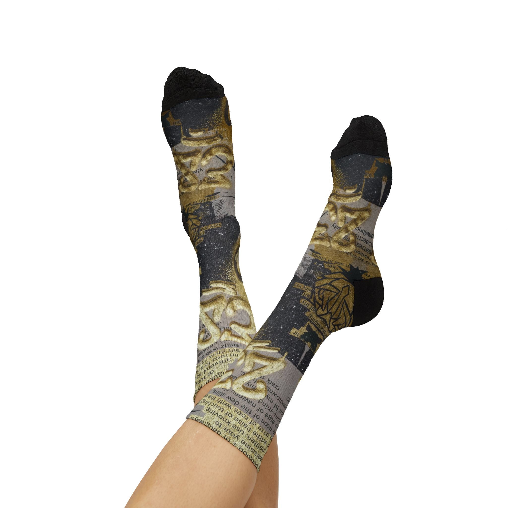 Teyana Taylor x Jordan 3 Concrete Rose Matching Crew Socks | Queens Urban Rose Streetwear
