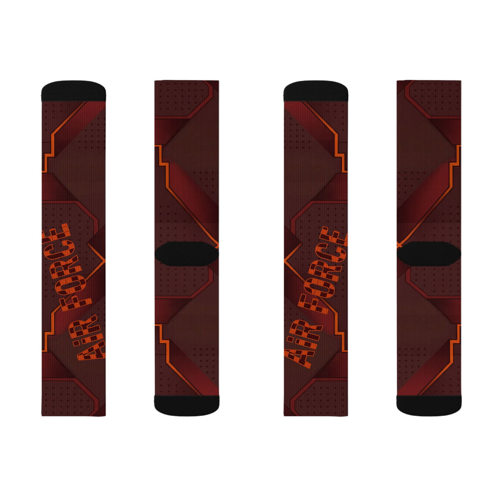 Nike Air Force 1 Low Patent Leather Dark Team Red Matching Crew Socks | Burgundy Premium