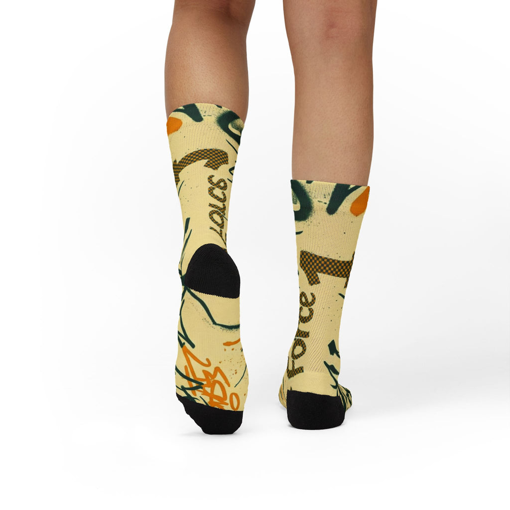 Nike Air Force 1 Low Patent Leather Topaz Gold Matching Crew Socks | Luxury Streetwear