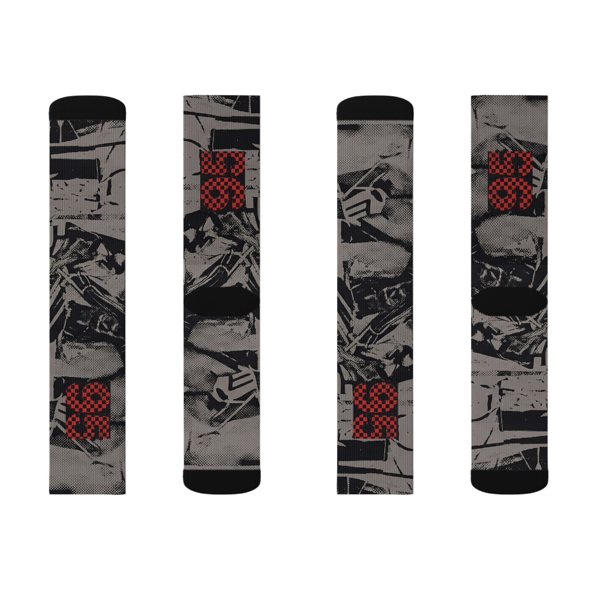 Nike Air Max 95 Greedy Matching Crew Socks | Chaotic Collector Streetwear Mashup