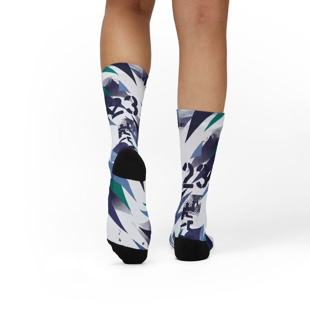 Jordan 5 Retro Grape 2025 Matching Crew Socks | Purple Royal Streetwear