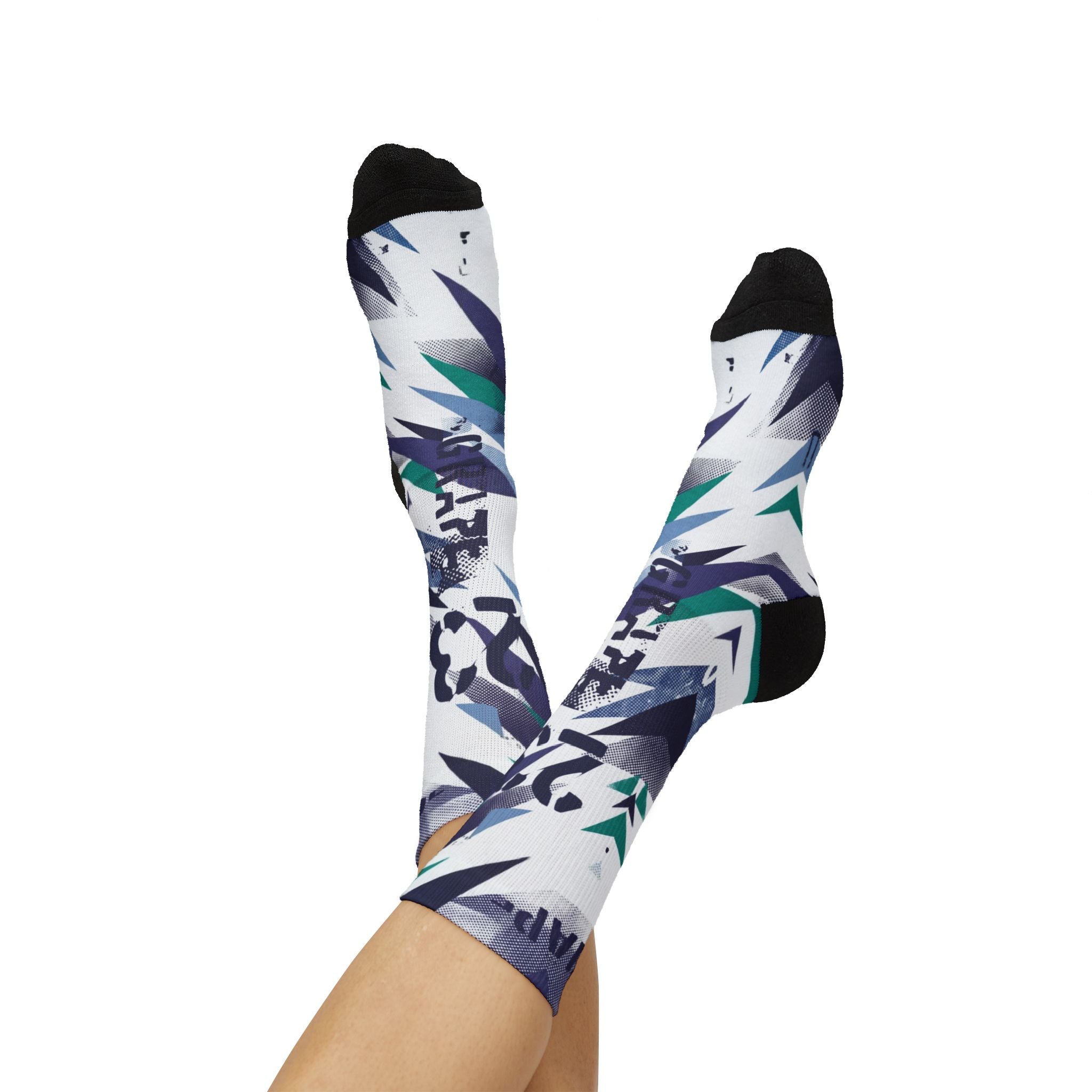 Jordan 5 Retro Grape 2025 Matching Crew Socks | Purple Royal Streetwear