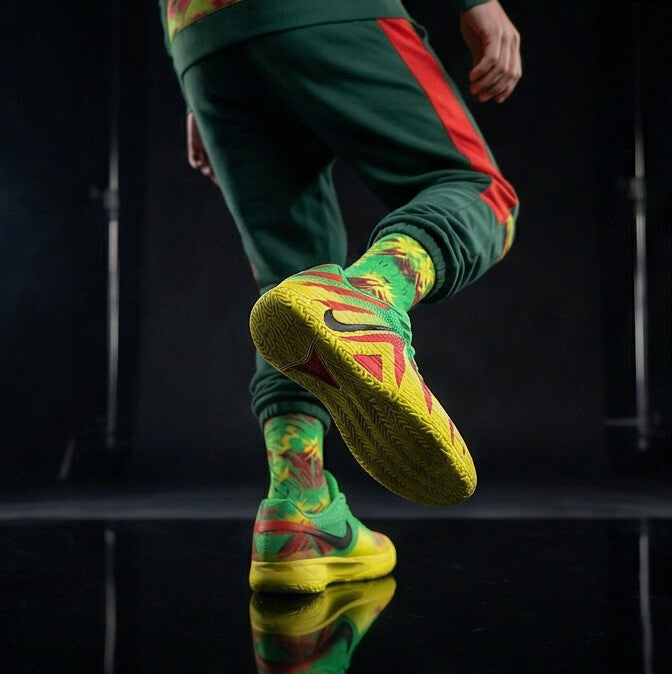 Jurassic Park x Ja 3 Explorer Matching Crew Socks | Prehistoric Basketball Streetwear