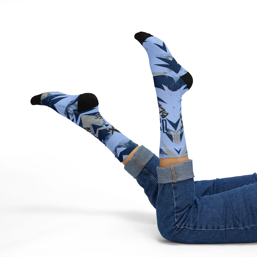 Nike Ja 3 Cobalt Bliss Matching Crew Socks | Morant Memphis Grizzlies Streetwear Basketball