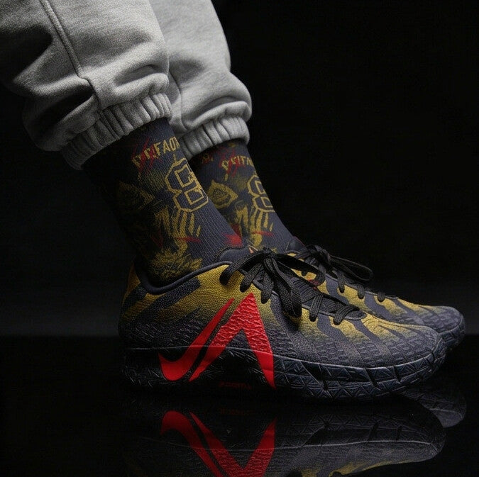 Jurassic Park x Nike Ja 3 Anthracite Matching Crew Socks | Prehistoric Predator Memphis Basketball Streetwear