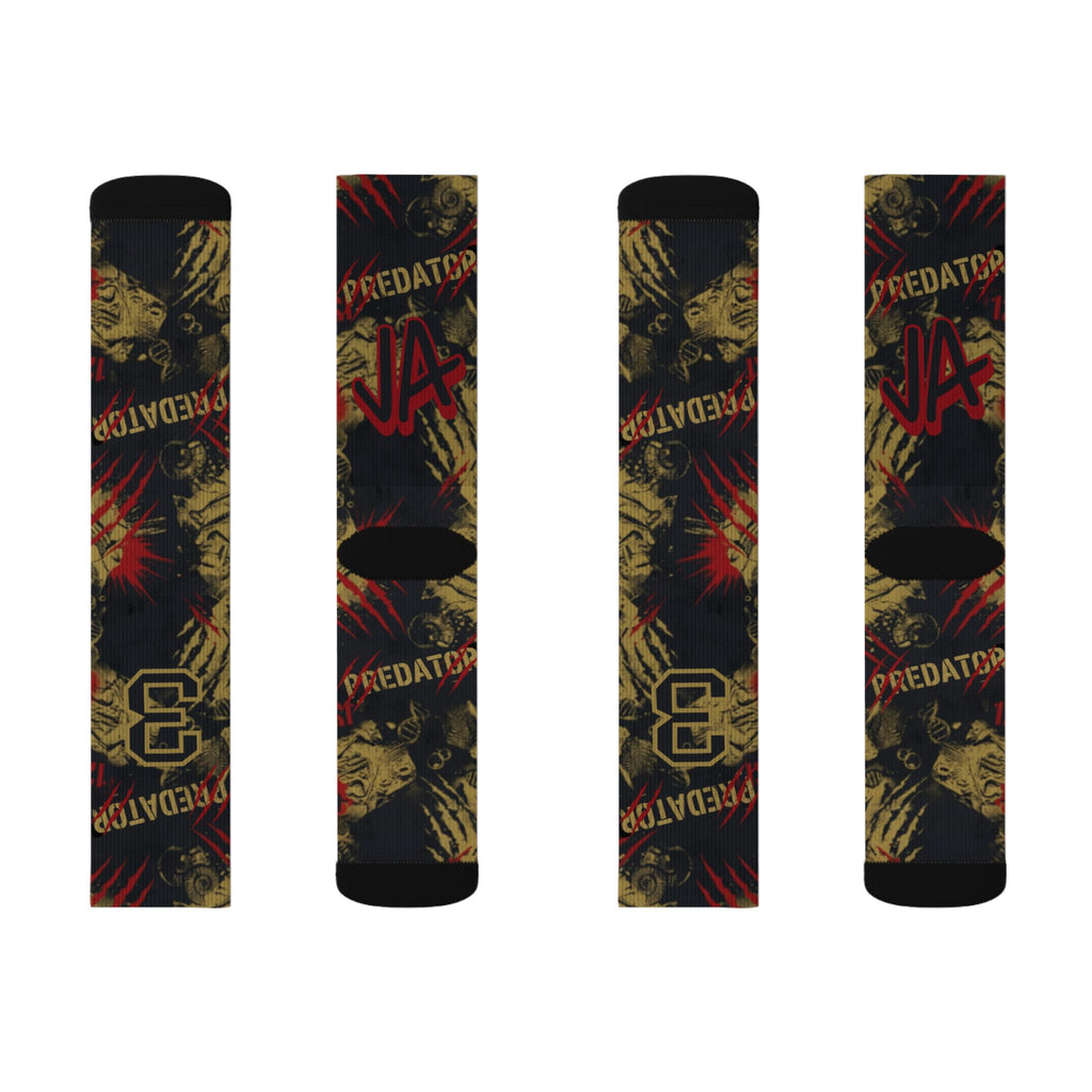Jurassic Park x Nike Ja 3 Anthracite Matching Crew Socks | Prehistoric Predator Memphis Basketball Streetwear