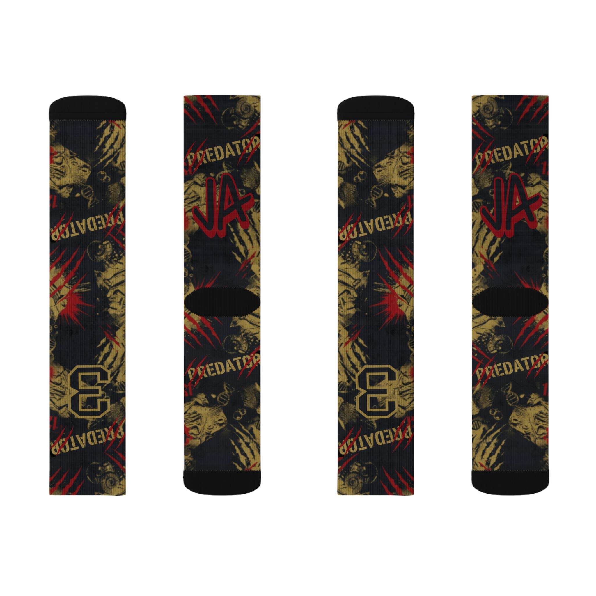 Jurassic Park x Nike Ja 3 Anthracite Matching Crew Socks | Prehistoric Predator Memphis Basketball Streetwear