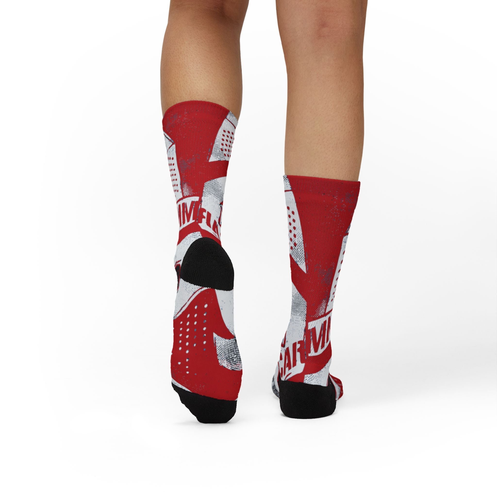 Jordan 6 Retro OG Carmine 2021 Matching Crew Socks | Championship Bulls Dynasty Streetwear