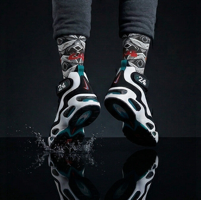 Air Griffey Max Freshwater 2026 matching Crew Socks | Seattle Baseball Legend Swing Energy Streetwear