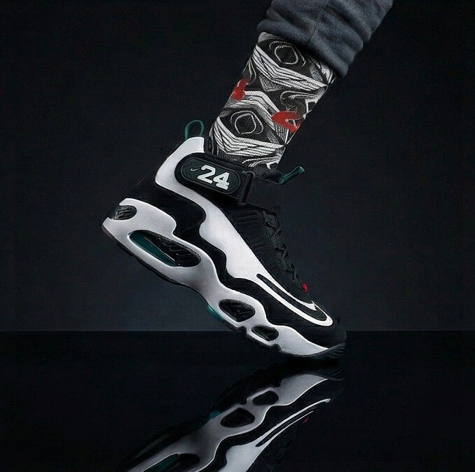 Air Griffey Max Freshwater 2026 matching Crew Socks | Seattle Baseball Legend Swing Energy Streetwear