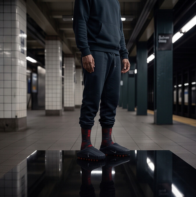 Nike Mind 001 'Black' Matching Socks