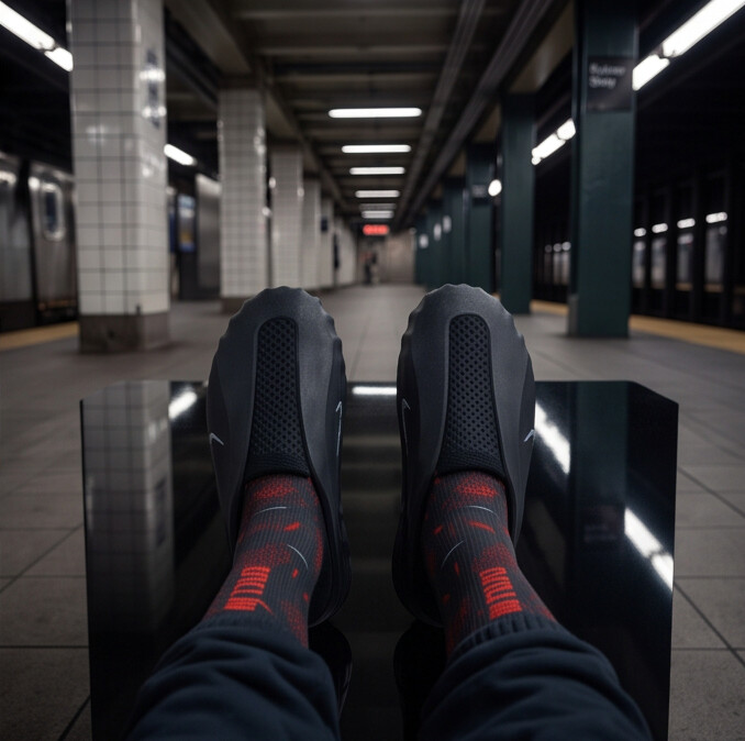 Nike Mind 001 'Black' Matching Socks
