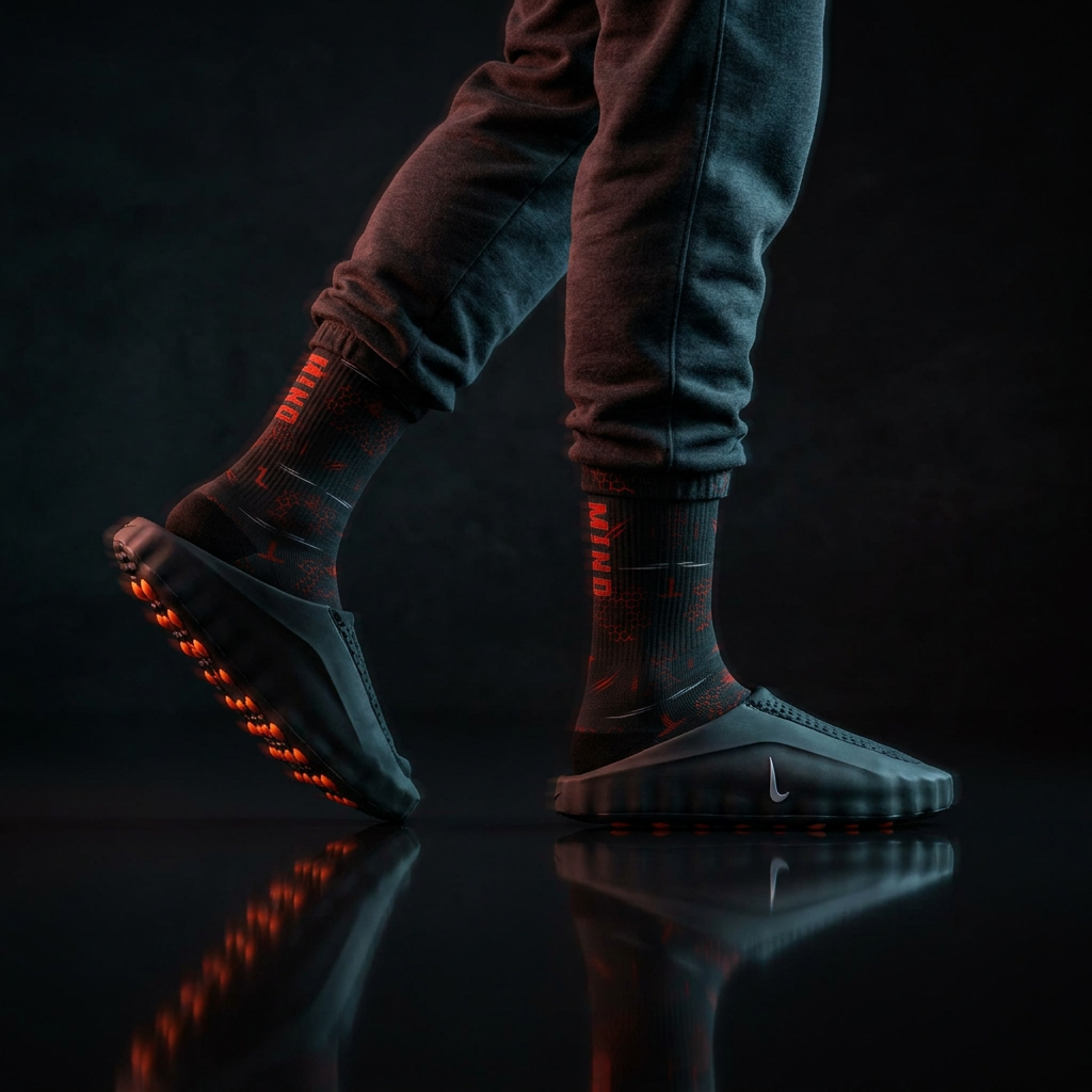 Nike Mind 001 'Black' Matching Socks