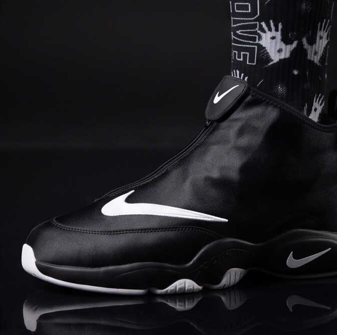 Air Zoom Flight The Glove OG 'Black White' 2026 Matching Socks