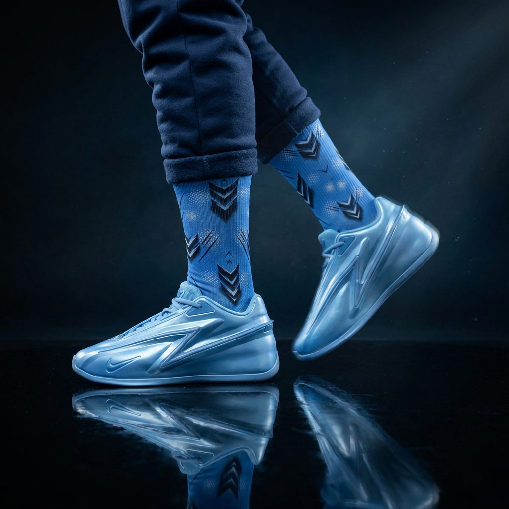 Nike KD 19 'Blueberry Blast' Matching Socks
