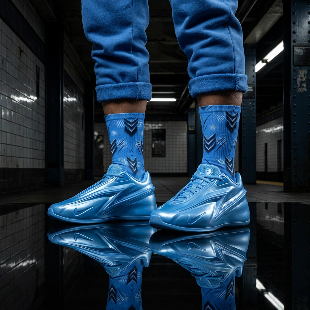 Nike KD 19 'Blueberry Blast' Matching Socks