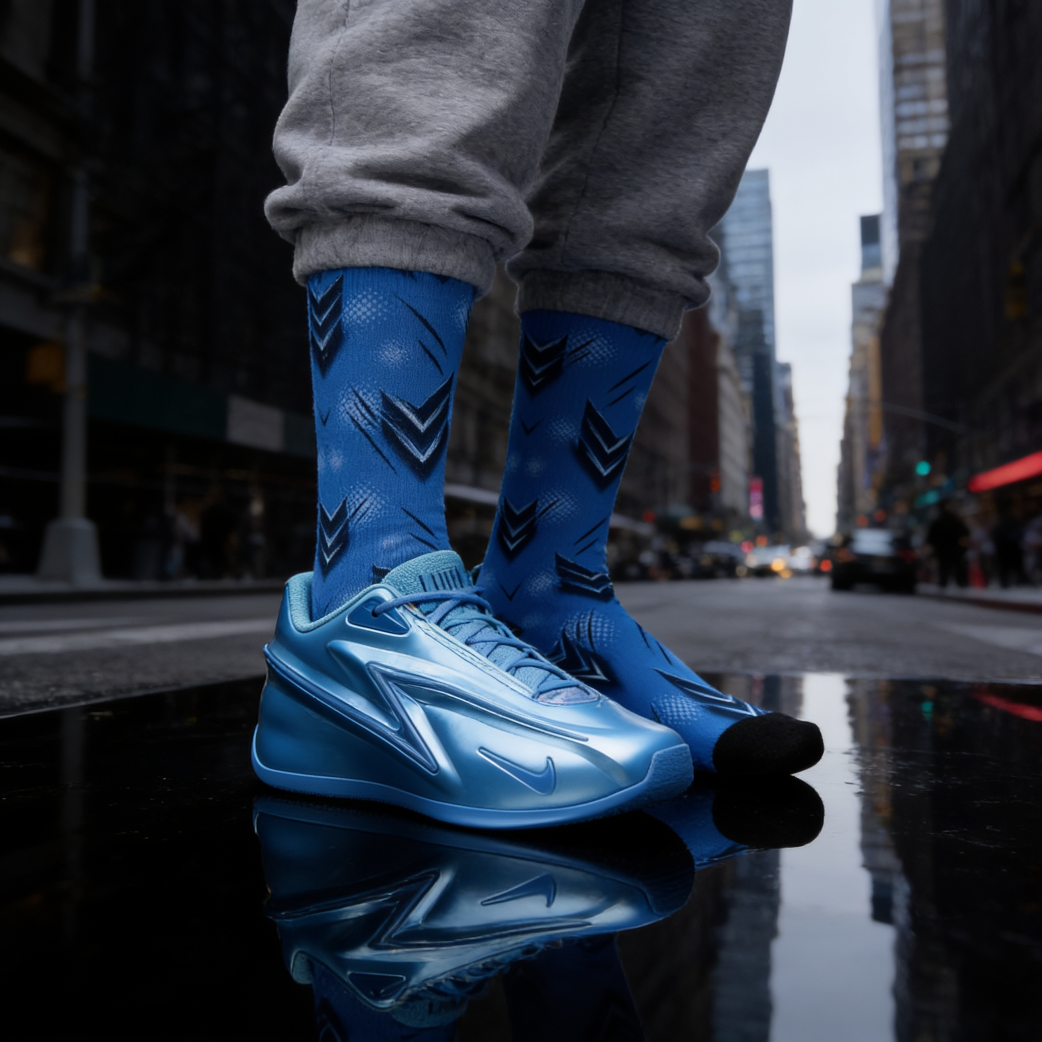Nike KD 19 'Blueberry Blast' Matching Socks